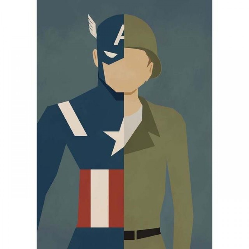 Cartoon Captain Supe...