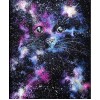 Cat in a Starry Night 5D DIY Paint By Diamond Kit