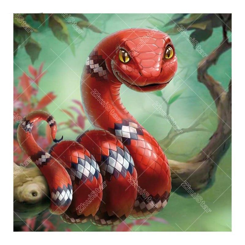 Red Snake 5D DIY Pai...