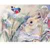 Rabbit in Snow 5D DIY Paint By Diamond Kit