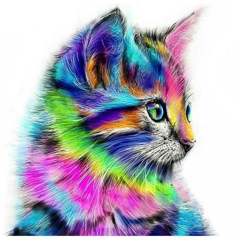 Colorful Cat 5D DIY ...