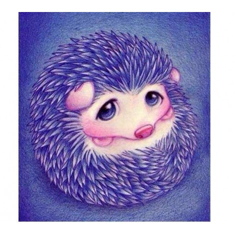 Hedgehog 5D DIY Paint By Diamond Kit