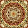 Yellow Religion Mandala 5D DIY Paint By Diamond Kit