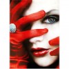 Red Roses And Sexy Women 5D DIY Paint By Diamond Kit