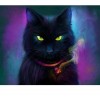 Black Cat 5D DIY Paint By Diamond Kit