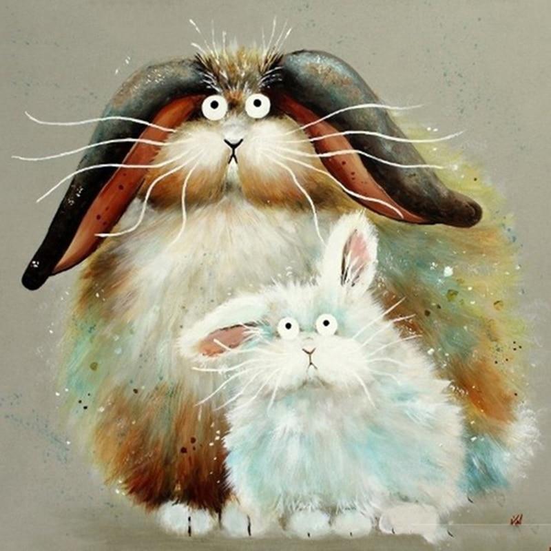 Cute Bunny 5D DIY Pa...