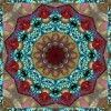 Burgundy Religion Mandala 5D DIY Paint By Diamond Kit