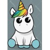 Cartoon Unicorn 5D DIY Paint By Diamond Kit