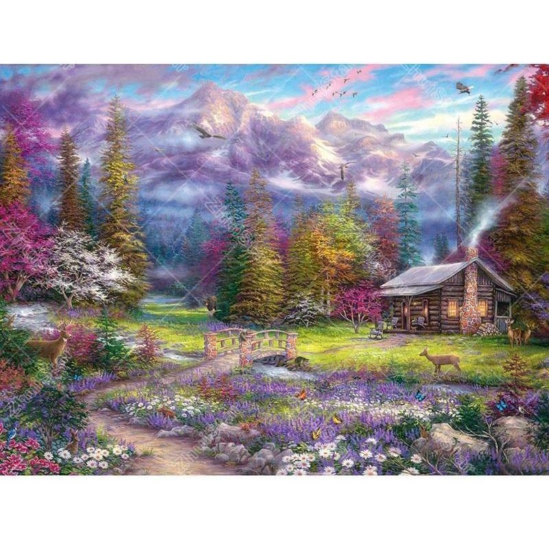 Cottage House 5D DIY...