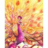 Beautiful Peacock 5D DIY Paint By Diamond Kit