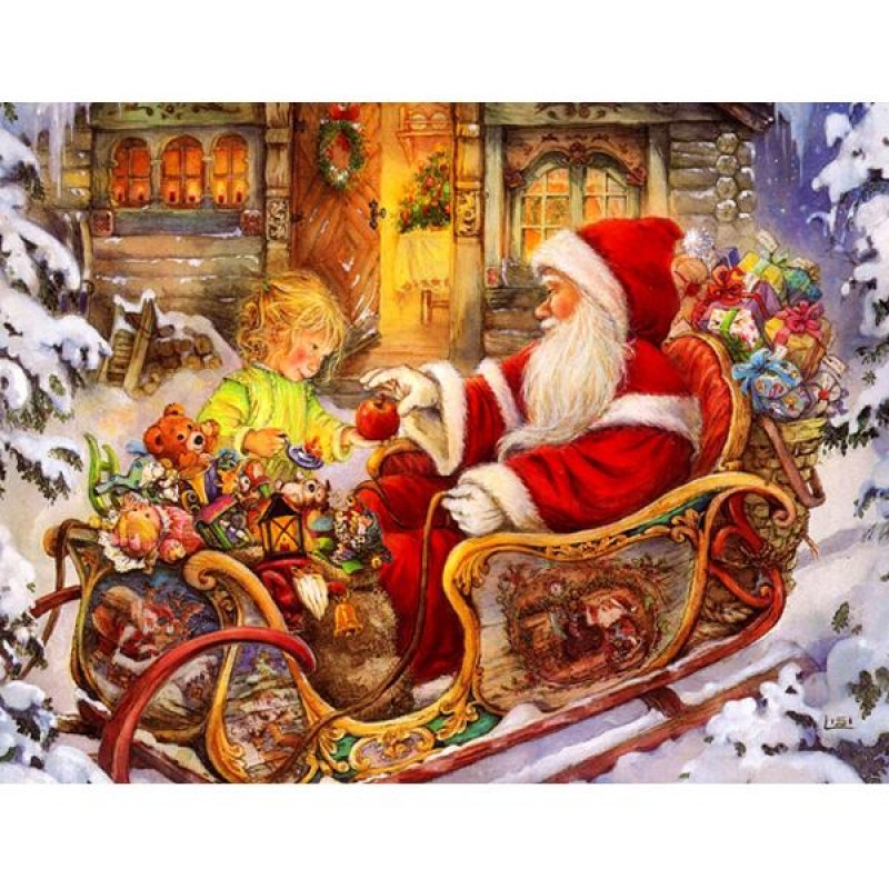 Santa & Child - ...