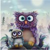 Cute Adorable Owls 5D DIY Paint By Diamond Kit