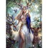 Beauty & The Deer 5D DIY Paint By Diamond Kit