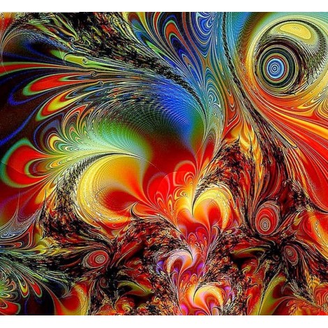 Colorful Art 5D DIY Paint By Diamond Kit