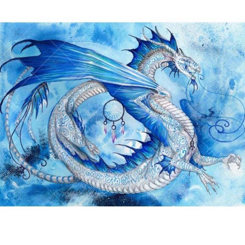 Blue Dragon 5D DIY Paint ...