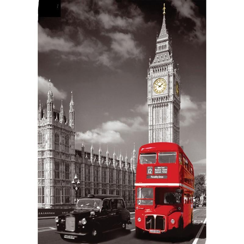 Red bus Scenic 5D DI...