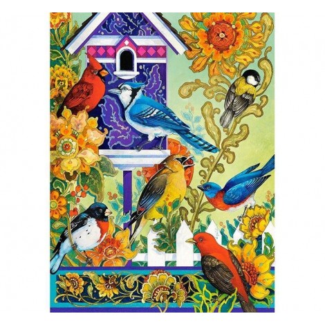 The Bird House 5D DIY Diamond Painting