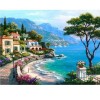 Seaside Villa 5D DIY Paint By Diamond Kit