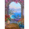 Blue Ocean View 5D DIY Paint By Diamond Kit