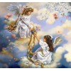 Two Angels 5D DIY Paint By Diamond Kit