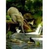 Elephant By The Lake 5D DIY Paint By Diamond Kit