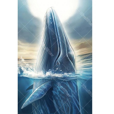 Whale 5D DIY Paint By Diamond Kit