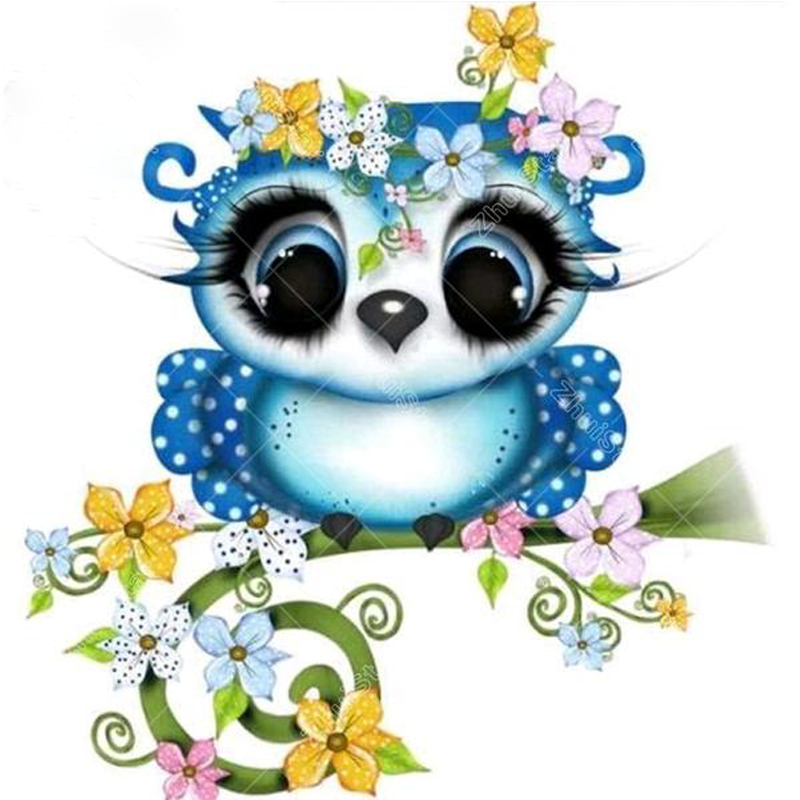 Cartoon Miss Owl 5D ...