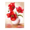 Flowers In A Pot  5D DIY Paint By Diamond Kit