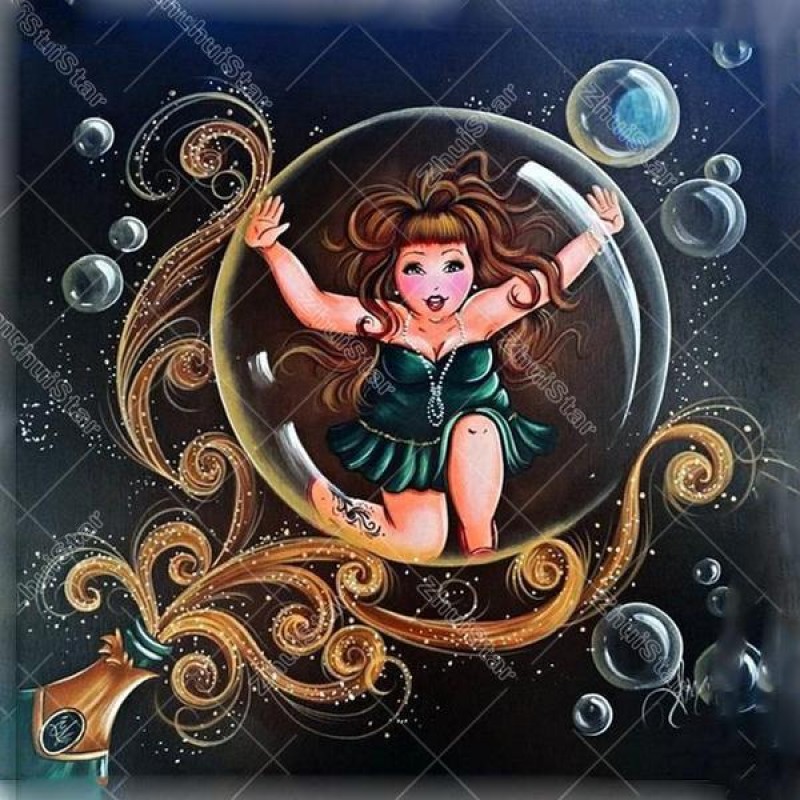 Bubble Woman 5D DIY ...