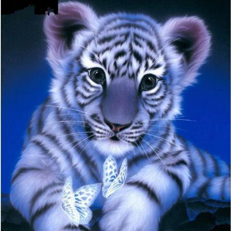 White Tiger Cub 5D D...