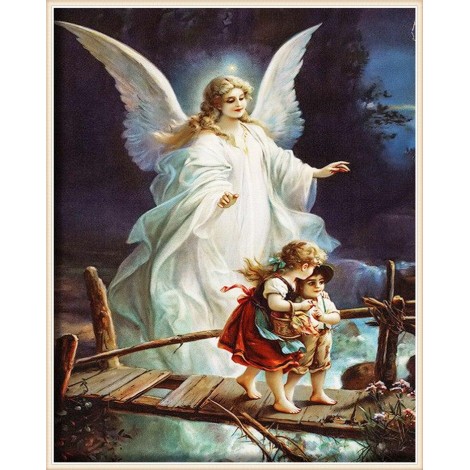Angel Blessing Kids 5D DIY Paint By Diamond Kit