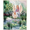 Angel with the Swans 5D DIY Paint By Diamond Kit