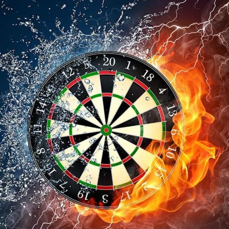 Dartboard Plate 5D D...
