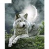 Wolf 5D DIY Paint By Diamond Kit