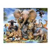 Animal Family 5D DIY Paint By Diamond Kit