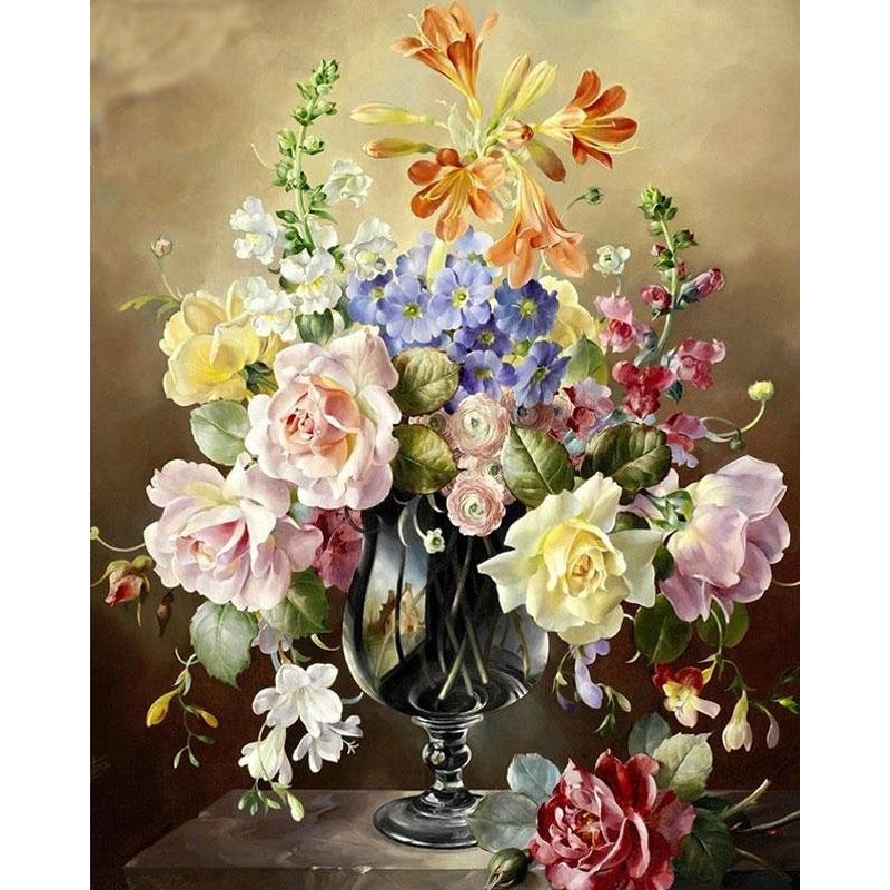 Carnations Flower 5D...