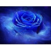 Blue Rose 5D DIY Paint By Diamond Kit