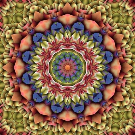 Amazing Religion Mandala 5D DIY Paint By Diamond Kit
