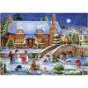 Scenic Winter Town 5D DIY Paint By Diamond Kit