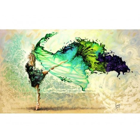 Dancing Youth 5D DIY Paint By Diamond Kit