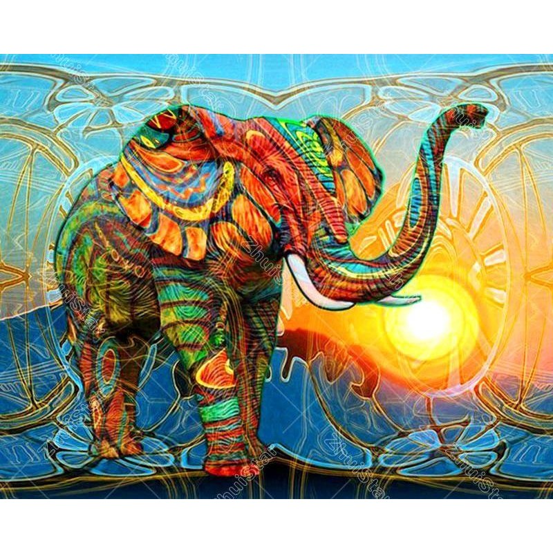 Colorful Elephant 5D...