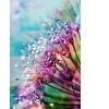 Water Drops Colored Flower 5D DIY Paint By Diamond Kit