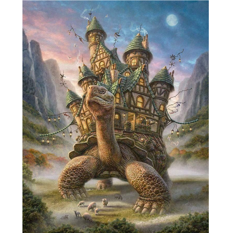 Turtle City 5D DIY P...