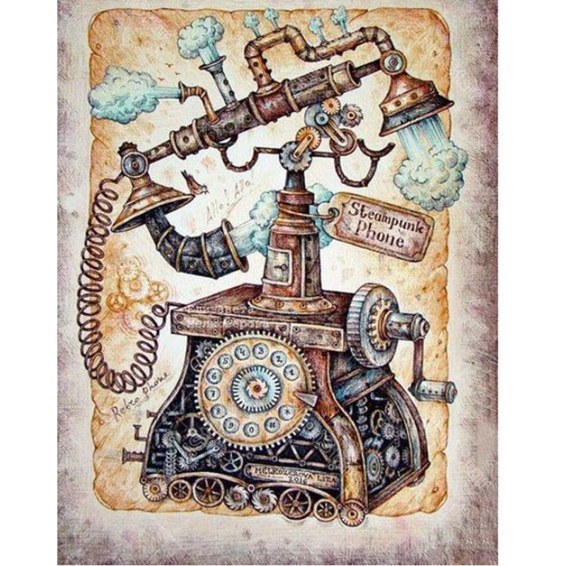 Steampunk Phone 5D D...