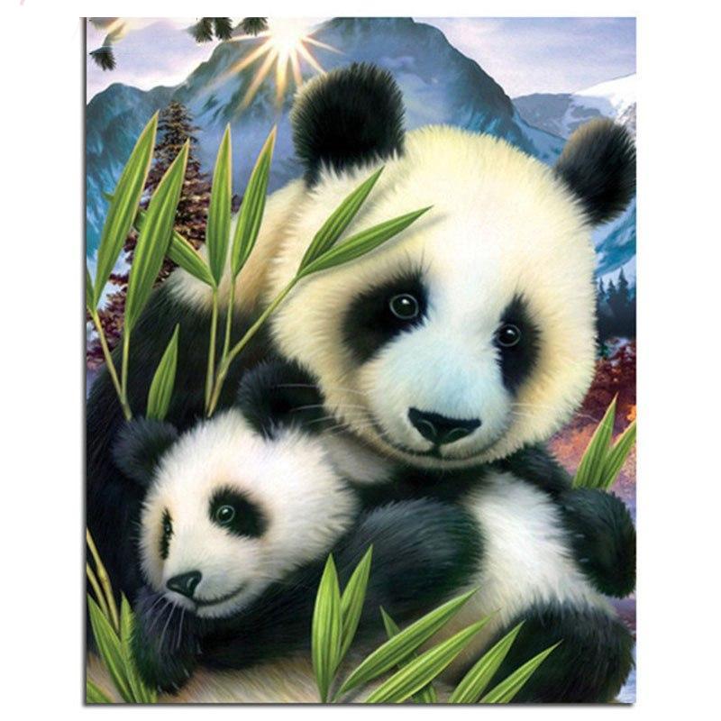 Panda Love 5D DIY Pa...