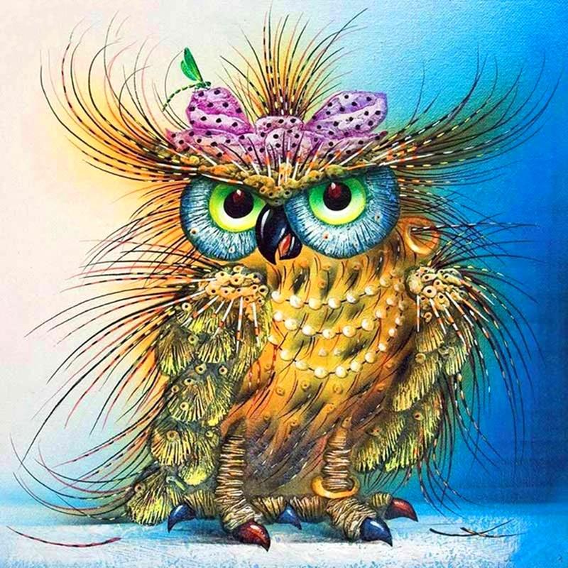 Colorful Owl 5D DIY ...