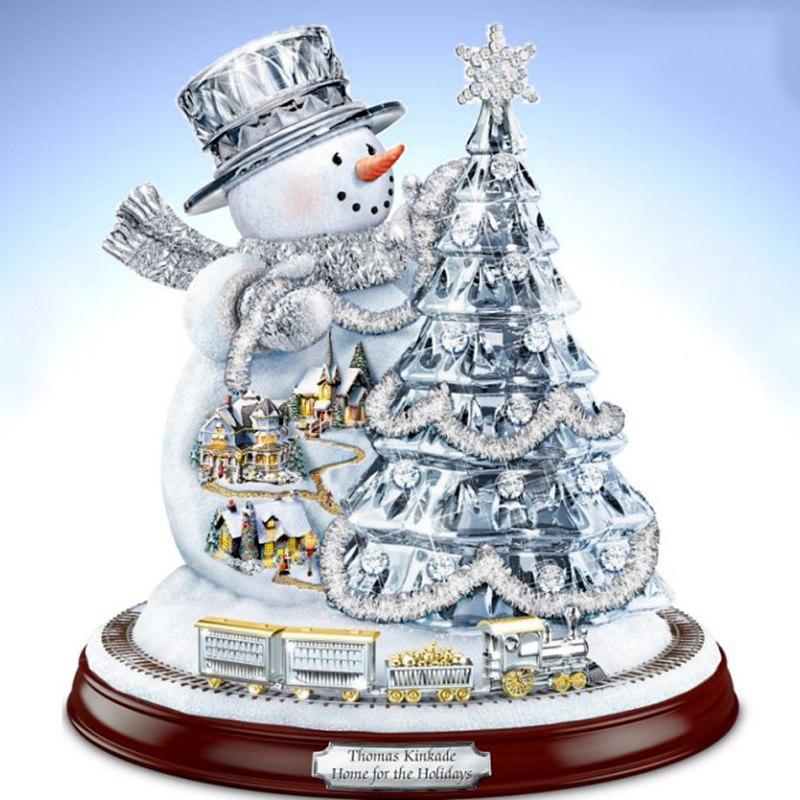 Cartoon Snowman 5D D...