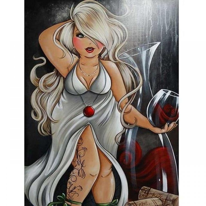 Sexy Chubby White Dr...