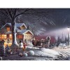 Christmas Snow Landscape 5D DIY Paint By Diamond Kit