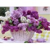 Basket of Flowers 5D DIY Paint By Diamond Kit